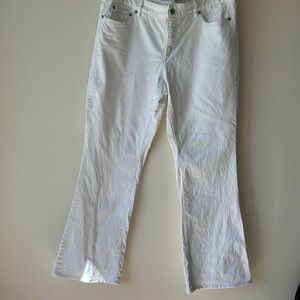 Michael Kors white jeans size 12